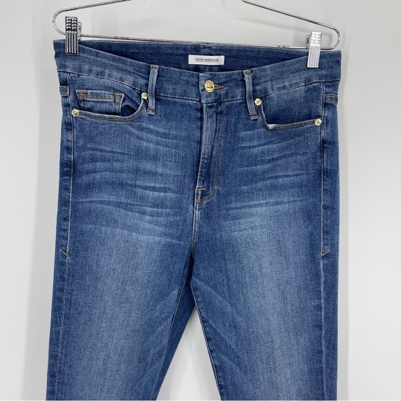 Good American skinny jeans some distressing - Picture 4 of 10